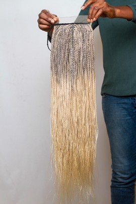 Braids bundles, instant braids, micro braids 6x6 closure 18inches