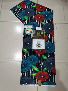 Tifemi 6yards ankara fabric 💯 cotton