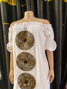 Robe imprimée africaine
