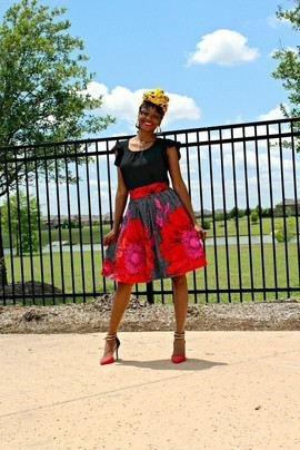 Lamiy adensecret midi ankara skirt