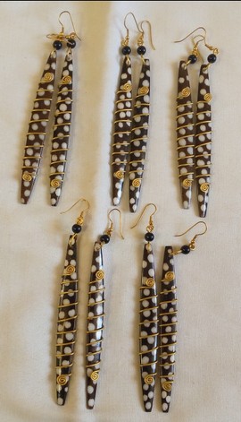 African earrings/ women jewelry/ handmade earrings