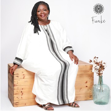 Nanisca dress, white