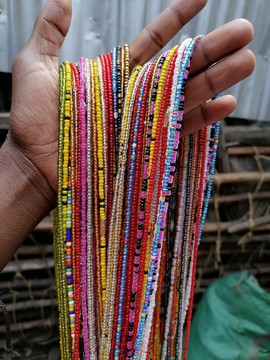 Set of 50 waist belly beads , tummy waist beads , wholesale waist beads , slimming beadd