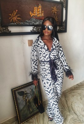 Gorgeous African Woman Ankara Two-Piece set|Weddings/Special Occasions/Plus Size