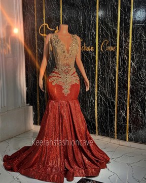 Robe de bal longue à paillettes ornée, robe de graduation formelle, robes de soirée