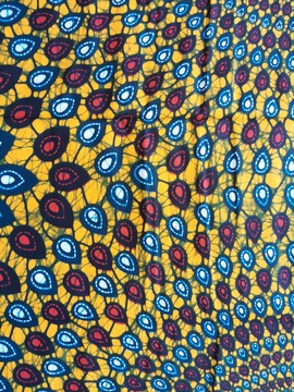 Pagne Wax Africain 6 Yards – Idéal pour Couture et Créations