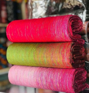 Hand woven Kente fabric- Ashanti Bonwire Kente