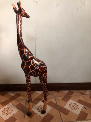 Courbure de girafe/sculpture de girafe