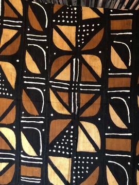 Bogolan Mud Cloth | 2 yards| Handmade in Mali | Authentic African Textile | Premium Quality Fabric