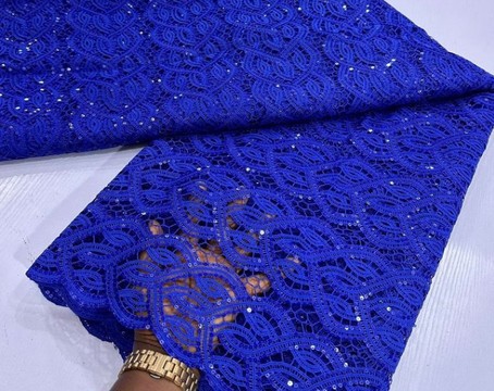 Cord Lace fabric 5 yards