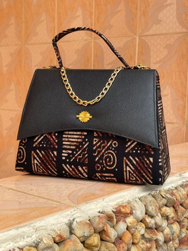 Wax fabric bag