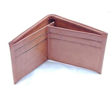handmade real leather wallet