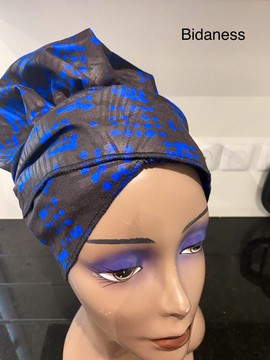The afro turban beanie