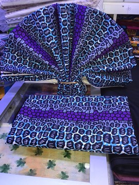 Wax fabric 6 yards