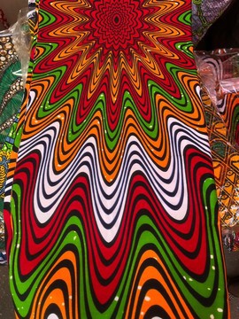 Malo multicolored Ankara fabric