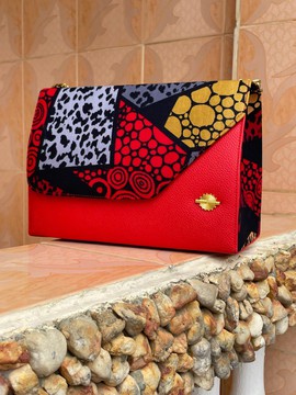 Wax fabric bag