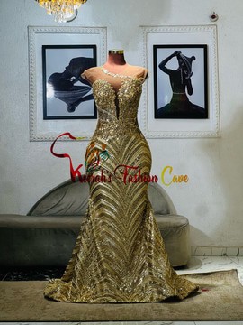 Embellished dress with tulle train, prom dress wedding dresses, engagement and evening gown