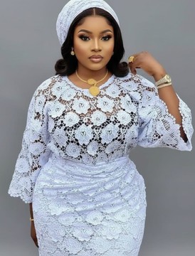 Abike Wrapper &amp; Blouse( Iro &amp; Buba)