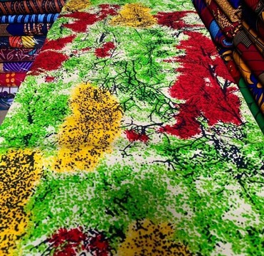 Africa print fabric, Ankara Fabrics (6 yards)