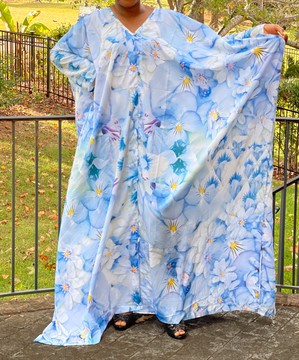 Floral Kaftan Dress