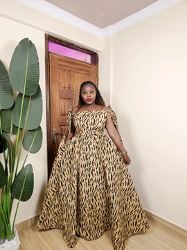 Off-Shoulder Maxi dress