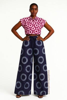 Adire two pieces