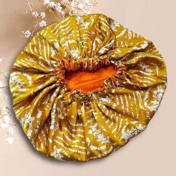 Reversible silk beanie / satin nightcap / hair accessories for women