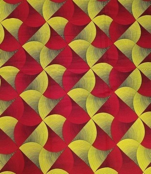 COUPON FABRIC WAX AFRICAN