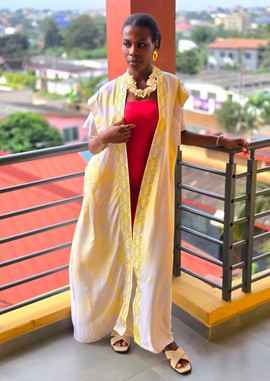 Maxi Kimono Jacket (Silk Tye-Dye)