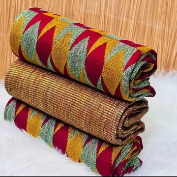 African kente/ Ashanti Bonwire Kente -Hand woven