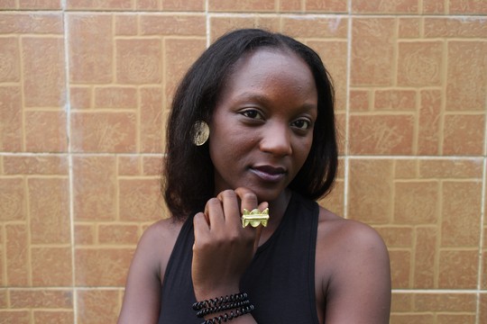 Akan inspired ring
