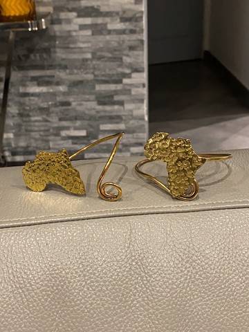 Ethnic bronze bracelet