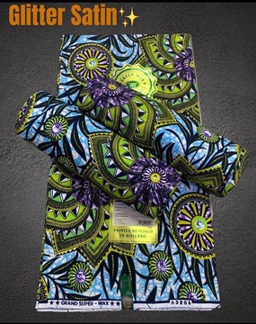 Grand Glitter Super wax Vlisco/Ankara wax/ Ankara Print