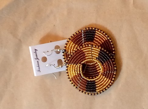 Boucles d'oreilles africaines / boucles d'oreilles maasaï / bijoux femmes / boucles d'oreilles faites à la main
