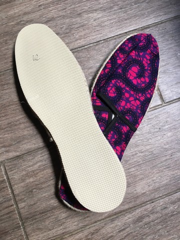 Espadrilles contre