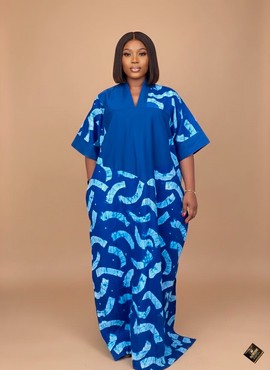 Moon Batik Maxi Kaftan