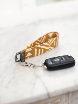 Sand Bogolan Keychain