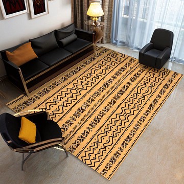 Tribal Afrocentric Rugs | Colorful Artistic Carpet (LARGER SIZES AVAILABLE)