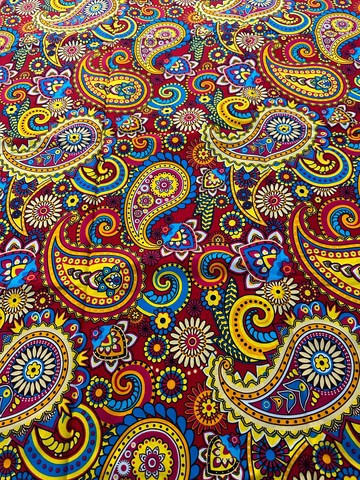 African wax fabric