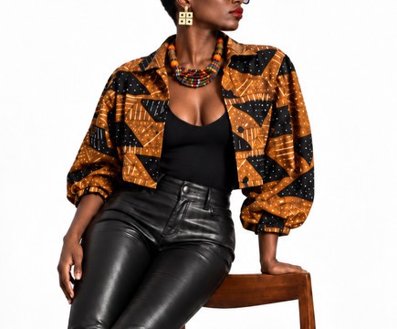Jacket Mudcloth Léger OZO