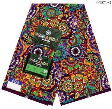 wuye Ankara fabric 6yards cotton fabric