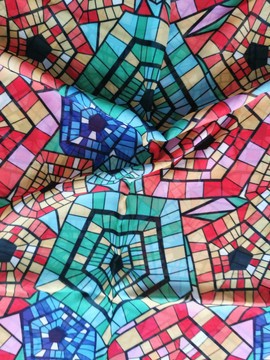 Muslin fabric wax fabric