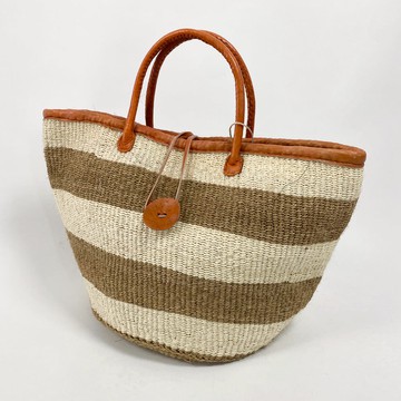 XL 14 inch Sisal handmade basket bag