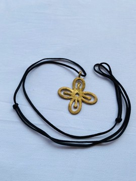 Bese Saka Brass Necklace