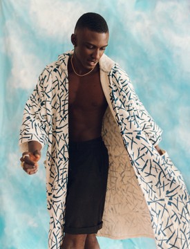 Get Free Hooded Bogolan Cloak (Pre-Order)
