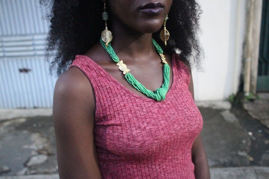 Akan inspired necklace