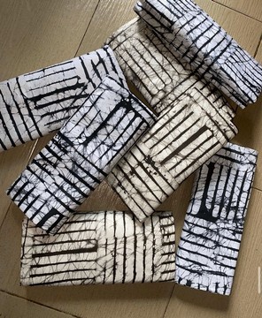 Handmade Batik, Adire 5 yards, African Cotton Batik, Nigerian Tie Dye, Mali Kampala