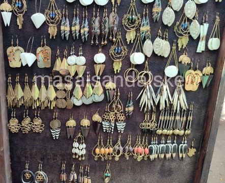50 Brass earrings , brass and bone earrings , Wholesale brass earrings