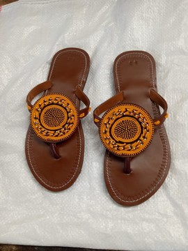 African Women maasai sandals/2021/newstock/leather/flat sandals