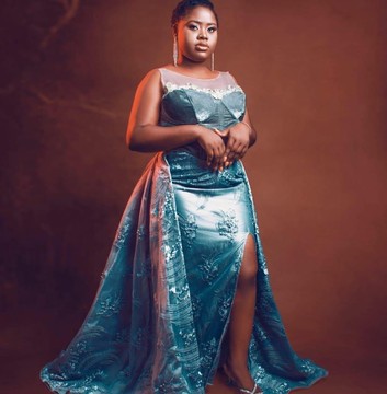 Robe de mariée corset avec cape, robe de bal africaine, robe sirène africaine